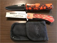 Hot Rod & Zombie Bio Hazard Folding Pocket Knives