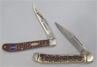 (2) Folding knives includes Case advertising