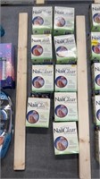 Nine boxes of nail clear