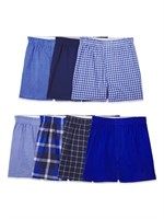 Fruit of the Loom Boys' Boxer Shorts, Woven - 7 Pa