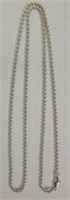 Silpada 30” Sterling Silver  Beaded Necklace
