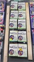 10 boxes of nail clear