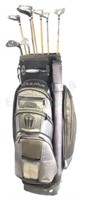 (8) Cleveland Golf Clubs With Tour Plus Bag