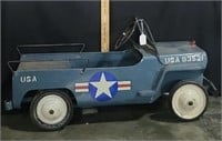 1950s Hamilton Jeep Pedal Car