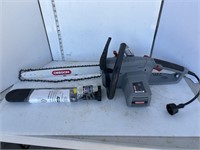 Oregon electric chainsaw - as is