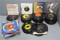 (Approx. 285) 45 Records Including Christmas,