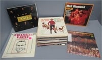 Box of Assorted Records Including Neil Diamond,