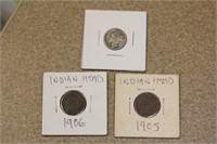 Lot of 3 US Coins
