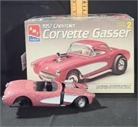 1957 Chevrolette Corvette Gasser model kit