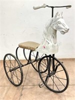 Antique Riding Horse Tricycle