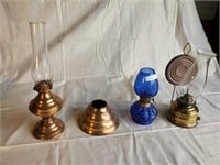 3 Mini Oil Lanterns
