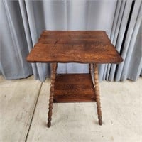 G3 23 X 23 X 29 H Table Wood Vintage