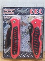 New Emergency specialist two pack knives