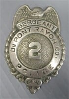 Rare 1930's C.G. bRaxmar Co. Sergeant badge.