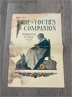 Vintage 1909 The Youths Companion Thanksgiving