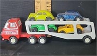 Vintage Tonka toy car carrier