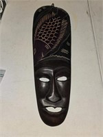 Hand Carved Wooden Tribal Face Mask