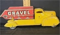 Antique Marx Toys Metal Gravel Dump Truck