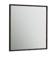 DAMAGED $228 (32x32") Framed Wall Mirror