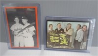 (2) Piece lot of Al Kaline cards with Hall of