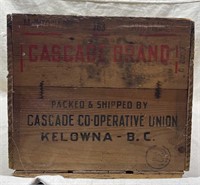 Cascade Brand Crate