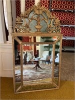Ornate Gilt Wood Mirror
