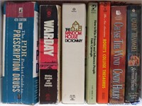 Book lot, war day, random House dictionary, chase