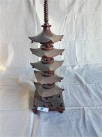 Wooden Pagoda Lamp