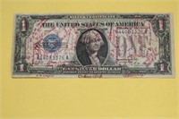 A 1928 One Dollar Funny Back Note