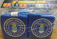3" hanging dice United States Air Force