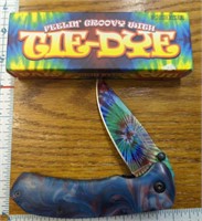 Rough Rider RR1909 tie dye knife