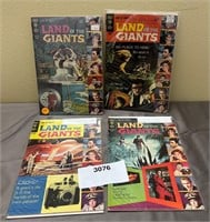 Lot of 4 Land of the Giants Comic Books