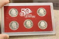 2002 Silver Quarter Set