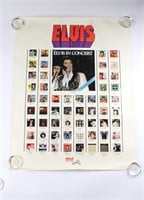 1977 RCA Elvis Presley 10-6491 Promo Poster