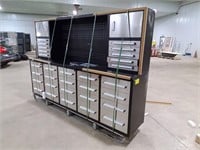Steelman 9.5' 30-Drawer Cabinet Workbench
