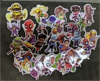 Sticker pack of 100 superheros