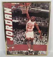 Framed Starline Michael Jordan Poster