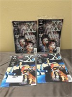 Lot of 4 The X Files Comic Books