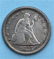 1875S Twenty Cent