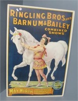Ringling Bros. Circus poster. Measures: 20" H x