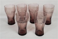 Set Of 6 Coca Cola Glasses