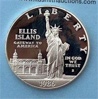 1986S Statue of Liberty Commemorative Dollar