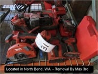 LOT, ASSORTED HILTI CORDLESS POWER TOOLS TO