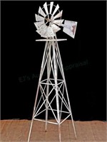 Vintage Steel Tower 97in Garden Windmill