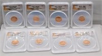 2009 P & D Lincoln Cents Series MS67 Red ANACS. 8