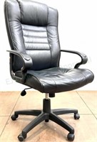 Faux Leather Rolling Adjustable Executive Chair
