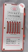 Vintage Pocket Calculator.