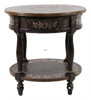 TIZIANA SCROLL TOP SIDE TABLE