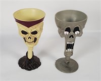 2 Skeleton Novelty Cups