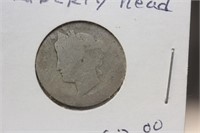 1889 Liberty Head V Nickel